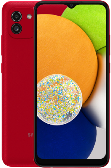 Samsung Galaxy A03 SM-A035FD Dual Sim 64GB Red (4GB RAM)