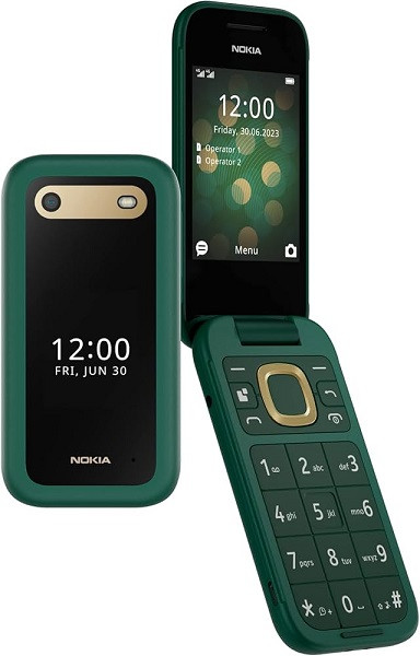 Nokia 2660 Flip Dual Sim 128MB Green (48MB RAM)