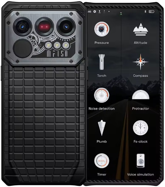 IIIF150 Raptor 5G Rugged Phone Dual Sim 512GB Black (16GB RAM)