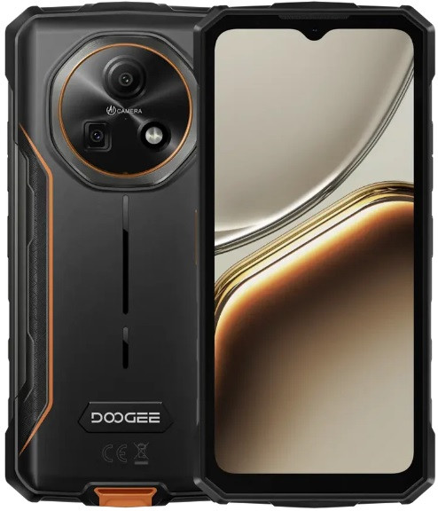 DOOGEE Fire 7 Rugged Phone Dual Sim 256GB Orange (4GB RAM)