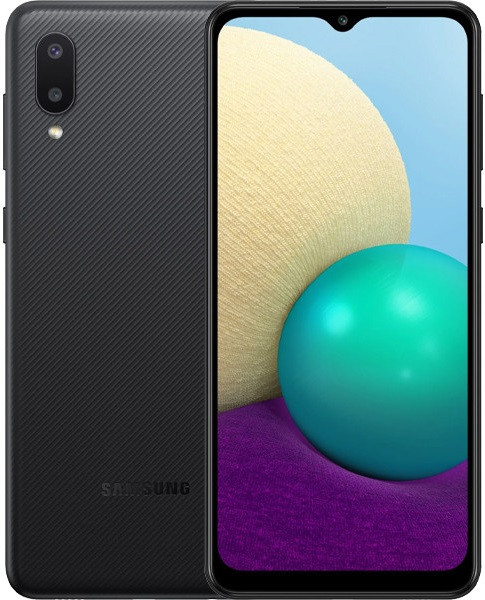 Samsung Galaxy A02 SM-A022FD Dual Sim 64GB Black (3GB RAM)
