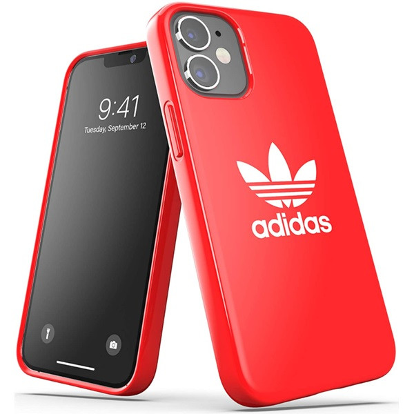 Adidas Trefoil Snap Case For Iphone 12 Mini Scarlet Etoren Com