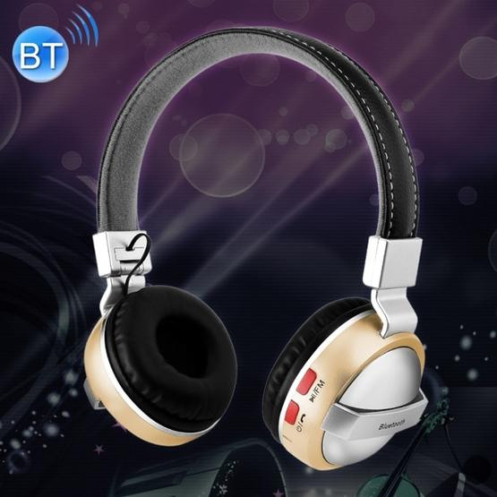 BTH-868 Stereo Sound Quality V4.2 Bluetooth Headphone (Gold)