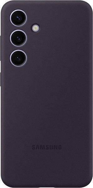 Samsung Galaxy S24 Silicone Case (Dark Violet)