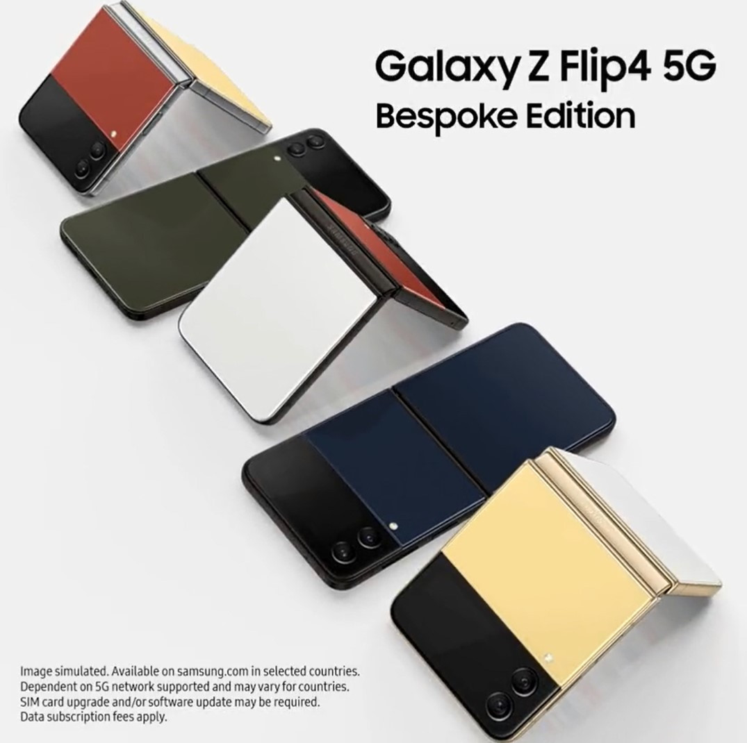 Samsung Galaxy Z Flip 4 5G SM-F721B 256GB (8GB RAM) - Bespoke Edition