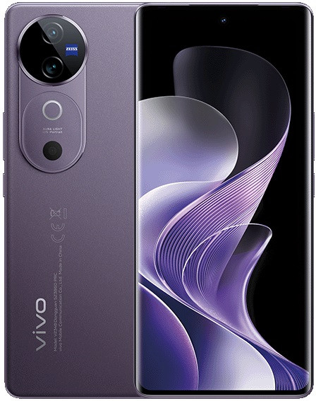 Vivo V40 5G V2348 Dual Sim 256GB Nebula Purple (12GB RAM) - Global Version