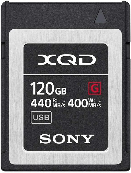 Sony QD-G120F 240GB XQD 440mb/s (Write 400mb/s)
