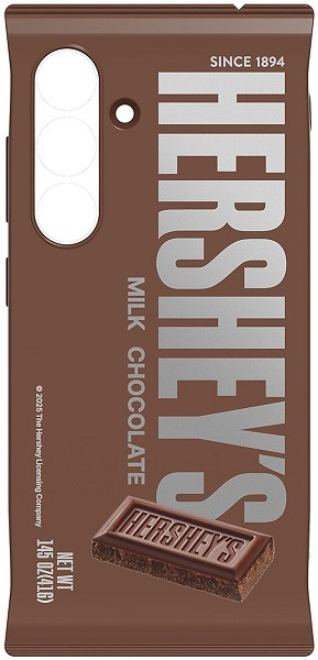 Samsung Galaxy S25 Plus Hershey's Milk Chocolate Snack Case (Brown)