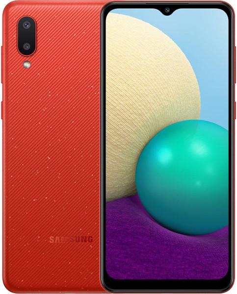 Samsung Galaxy A02 SM-A022FD Dual Sim 64GB Red (3GB RAM)