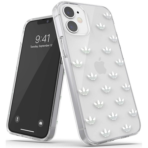 Adidas Trefoil Snap Case For Iphone 12 Mini Silver Etoren Com